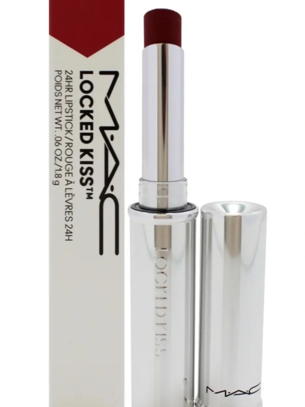 MAC Cosmetics Locked Kiss Lipstick - Deep Burgundy